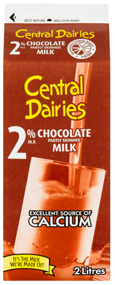 Central Dairies 2% Chocolate Milk
