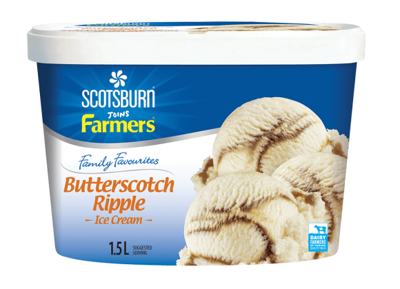  Butterscotch Scotsburn joins Farmers Ice Cream