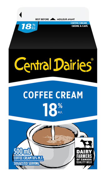 Central Dairies by Natrel 18% Coffee Cream